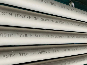 ASTM A789 UNS S32750 Stainless Steel Tube